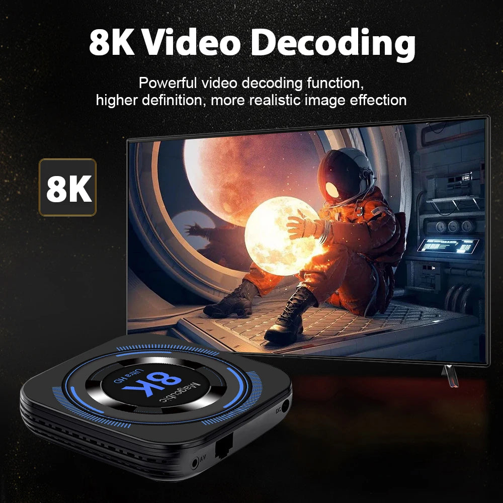 Android 12 8K Smart TV Box