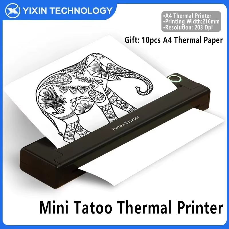 Portable A4 Bluetooth Thermal Printer