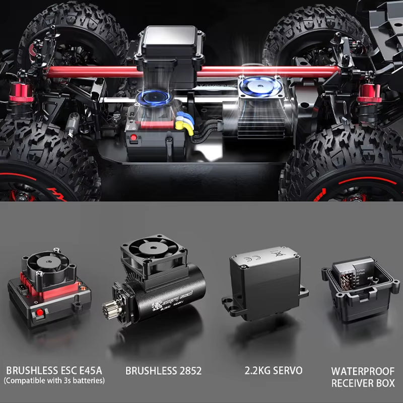 MJX Hyper Go 75KM/H 4WD RC Truck