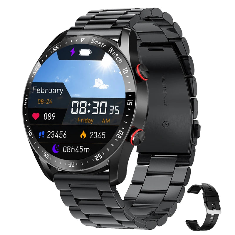 Smartwatch with Bluetooth Calling, GPS & Health Tracking