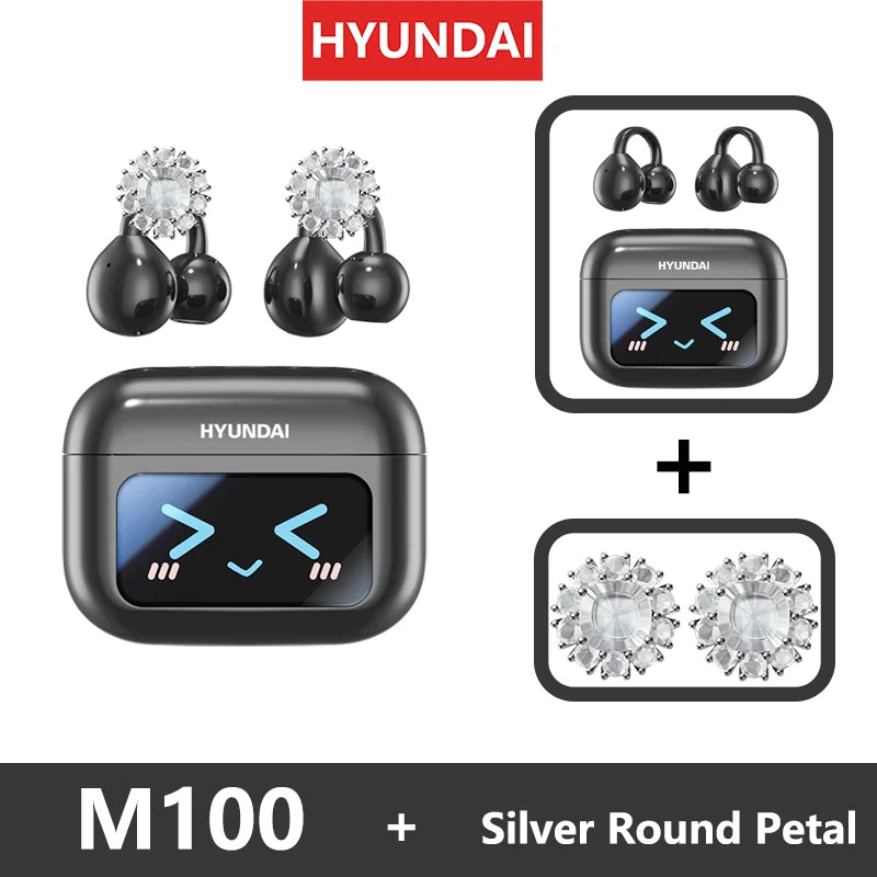 M100 Wireless Bluetooth Ear Clip Earbuds